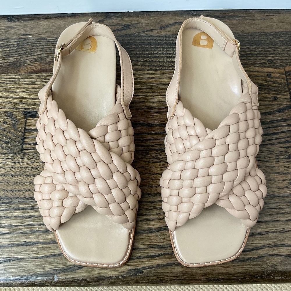 Bared Footwear Woven Sandals - Women's Braided Leather Sandals EU39 US 8.5/9